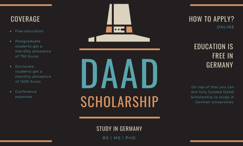 DAAD Scholarships 2023-2024 - Call for Applications