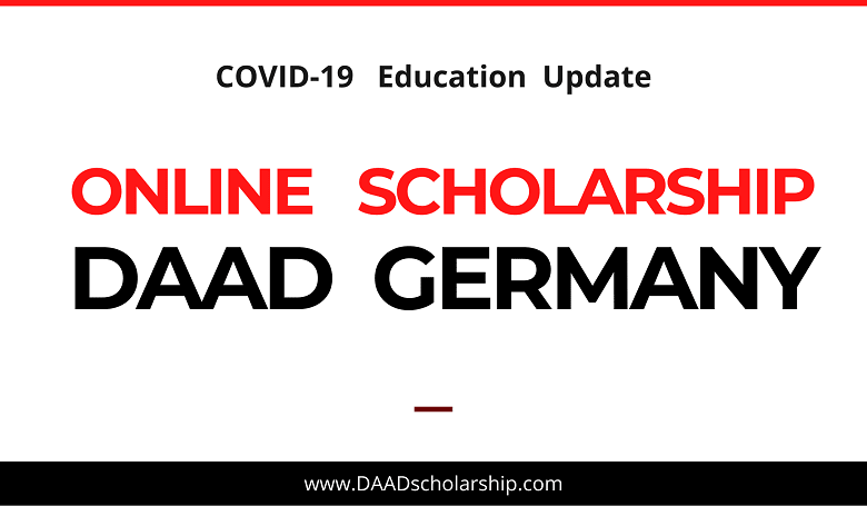 Online Scholarships by DAAD Germany for International Students COVID-19 Scholarship Update