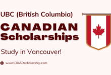 $20,000 University of British Columbia Scholarships 2024 in Canada