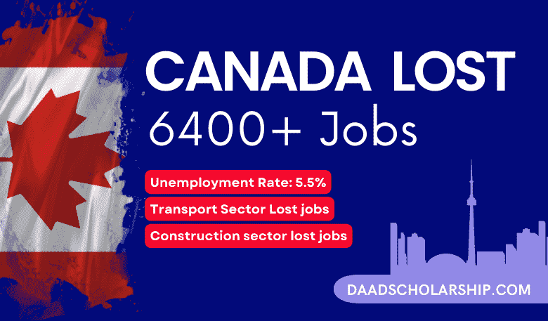 Canada Lost 6400 jobs in July 2023 - Scope for New Job Seekers